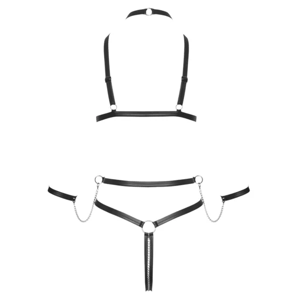 Bad Kitty - erotické body - čierna