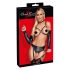 Bad Kitty - čierny bondage postroj set - M