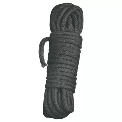 Shibari - bondage lano - 7 m - čierna