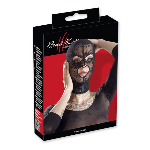 Bad Kitty - čipkovaná maska na orálny sex