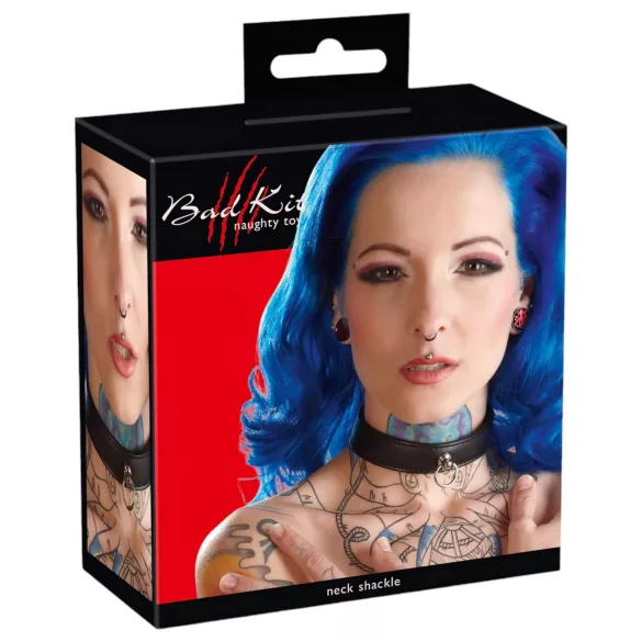 Bad Kitty - obojok na krk - čierny