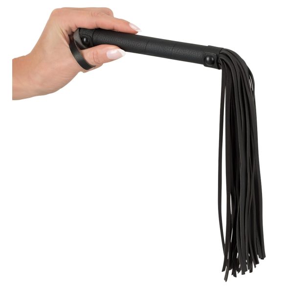 Bad Kitty - putá a putá na zápästia - súprava 8 dielov - čierna koža