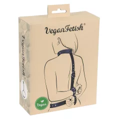 Vegan Fetish - putá na zápästia a predlaktia - čierne
