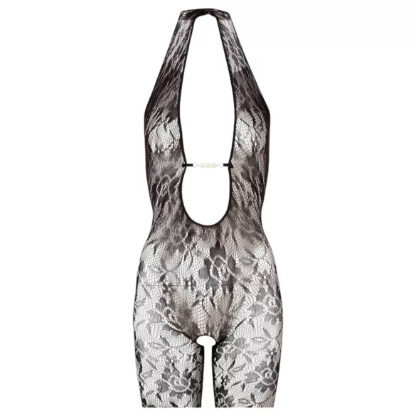 NO:XQSE - čipkovaný overal - perlové zdobenie