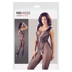   NO:XQSE - overal bez rukávov - otvorený sieťovaný - čierny (S-L)