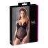 Cottelli - Zamatné, variabilné body (čierne) - 80C/M