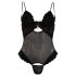 Cottelli - Zamatné kombinovateľné body (čierne) - 80C/M