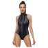 Cottelli Party - čierne body s hadejším vzorom