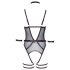 Cottelli Bondage - otvorené body a putá na ruky (čierne) - XL