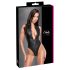 Cottelli - lesklé body (čierne) - M