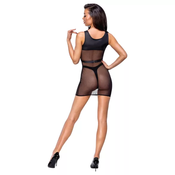 Cottelli - priehľadný párty set (čierny) - L