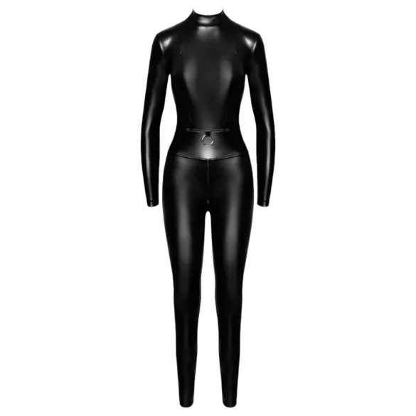 Noir - zipsový overal (čierny) - M