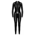 Noir - zipsový overal (čierny) - M