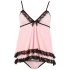 Cottelli - Sladké, volánikové zvádzanie - babydoll - XXL