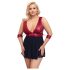 Cottelli Bondage Plus Size - červený babydoll - 3XL