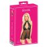 Kissable - babydoll s golierom - čipka - čierna - L/XL