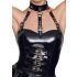 Black Level – čierne body s obojkom - L