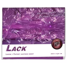 Lak plachta - posteľná plachta - 200x220 cm - fialová