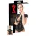 LATEX - dámske latexové tričko na zips - čierne - S