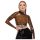 LATEX - priesvitný latexový top (priesvitno-čierny) - S-L