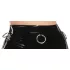 LATEX - latexová midi sukňa (čierna) - 2XL