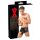 LATEX - boxer s návlekom na penis (čierny)