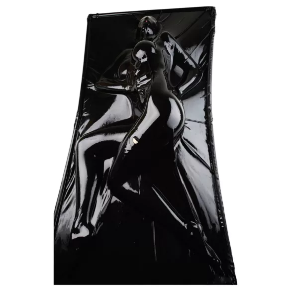 Late X - latexové vákuové lôžko (čierne)