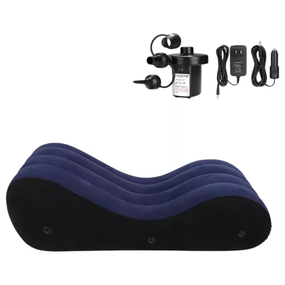 Desirel Magic Pillow - Nafukovacia sex pohovka - veľká (modrá)