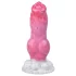 Animalorny Buldog - realistický psí penis dildo - 17 cm - ružový