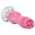 Animalorny Buldog - realistický psí penis dildo - 17 cm - ružový