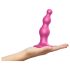 Strap-on-me Beads S - perlové dildo s prísavkou (ružové)