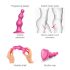 Strap-on-me Beads S - perlové dildo s prísavkou (ružové)