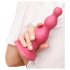 Strap-on-me Beads S - perlové dildo s prísavkou (ružové)