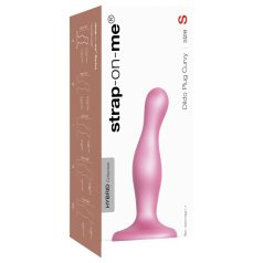 Strap-on-me Curvy S - zvlnené dildo s prísavkou (ružové)