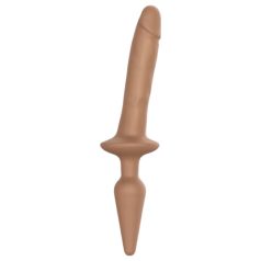   Strap-on-me Switch Realistický S - 2v1 silikónový dildo (prírodný)