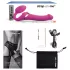 Strap-on-me M - pripínací, vzduchovými vlnami stimulujúci vibrátor (ružový)