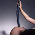 Strap-on-me - dvojitý dildo (kovová modrá)