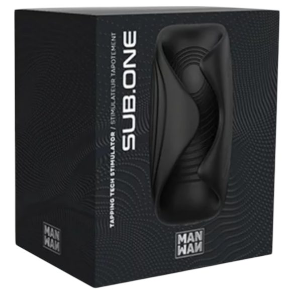 ManWan Sub.One - nabíjateľný masturbátor (čierny)