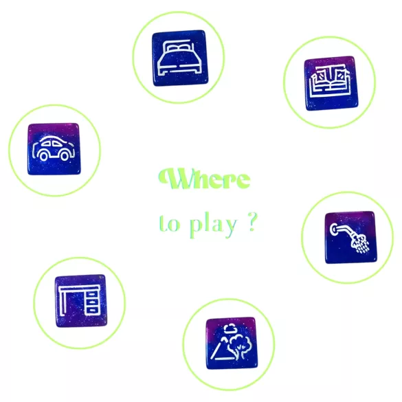 Love to Love - erotická kocka sada - 3 kusy