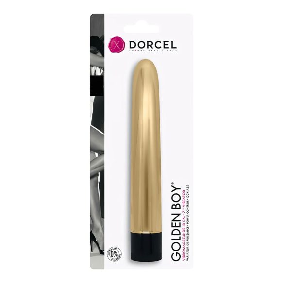 Dorcel - vibrátor klasický - zlatý rúd - zlatá farba