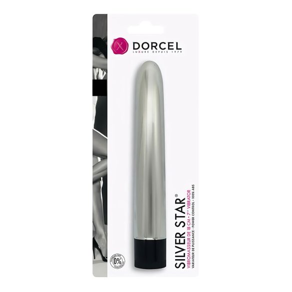 Dorcel - vibrátor klasický - strieborný - Silver Star
