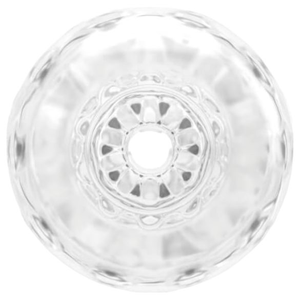 Dorcel - mužský masturbátor - dvojitá tunelová trubica - priehľadný