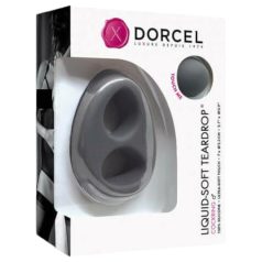 Dorcel - erekčný krúžok na penis - silikónový, sivý