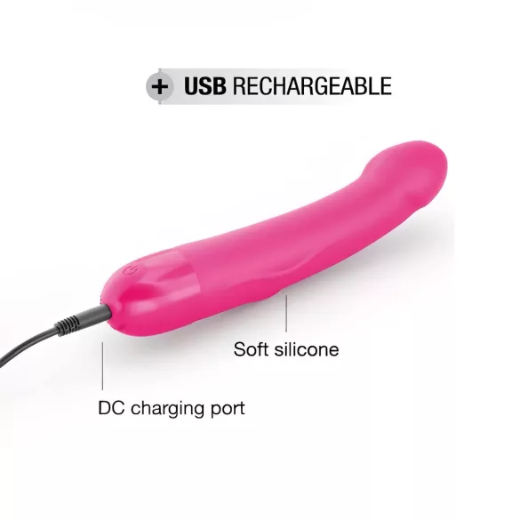Dorcel Real Vibration M 2.0 - akumulátorový vibrátor (ružový)