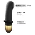 Dorcel Mini Lover 2.0 - nabíjací, G-bod vibrátor (čierno-zlatý)