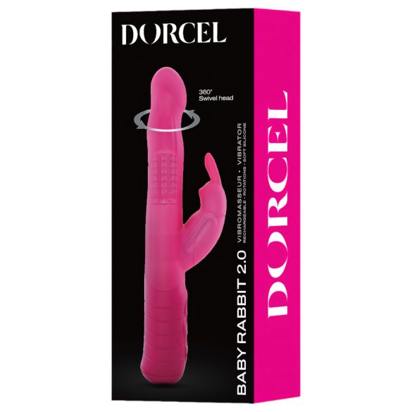 Dorcel Baby Rabbit 2.0 - nabíjací, klitoriálny vibrátor (ružový)
