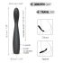 Dorcel G-slim - nabíjacie G-bod vibrátor (čierny)