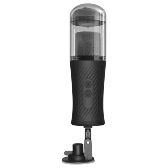 Dorcel Thrust Blow - akumulátorový, poskytujúci údery masturbátor (čierny)