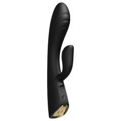   Dorcel Flexi Rabbit - hrejivý vibrátor s klitorisovou ramenou (čierna)