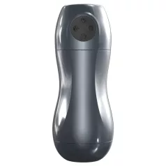   Dorcel Blowjoy Vibe - vákuový a vibračný akumulátorový masturbátor (sivý)